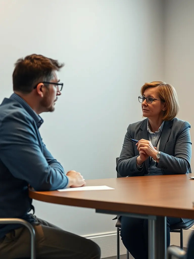The advisory team in conversation